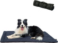 Roll-Up Travel Pet Mat — Dark Blue, Medium — selected option