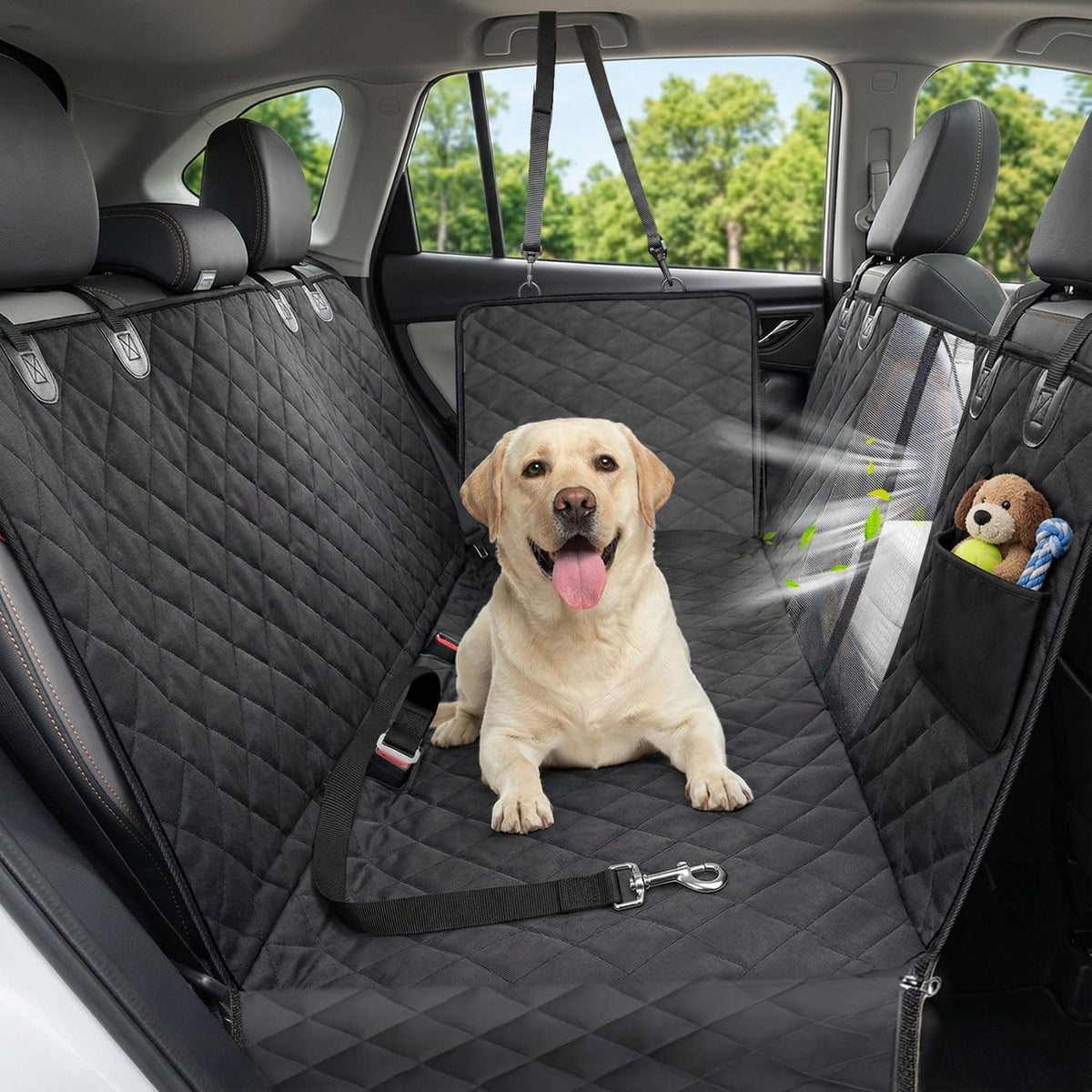 Rear Seat Hammock Cover — Black, Standard — selected option