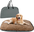 Foldable Travel Dog Bed — Gray, 44 by 32 inches — selected option