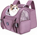 Expandable Pet Backpack — Plum, 16.5-inch — selected option